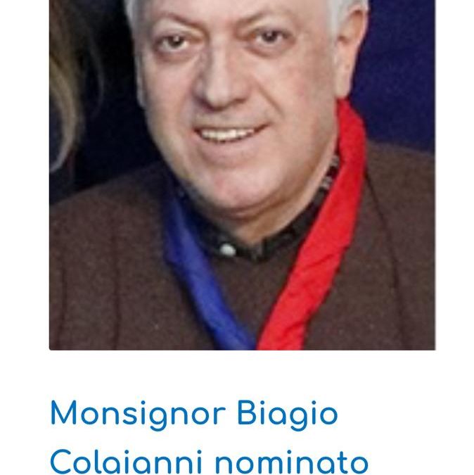 Mons. Biagio Colaianni è il nuovo Vescovo